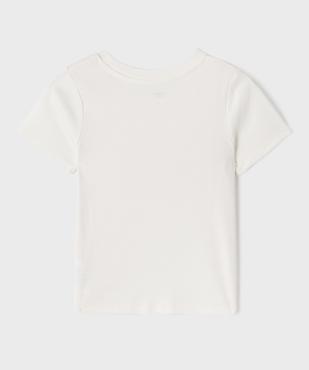 Tee-shirt manches courtes style vintage fille vue5 - GEMO 4G FILLE - GEMO