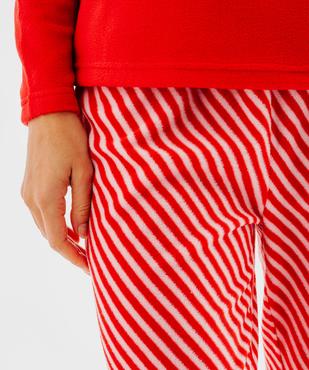 Pyjama de Noël femme vue3 - GEMO 4G FEMME - GEMO