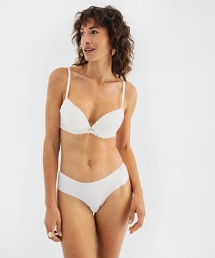 Soutien-gorge push-up à armatures en dentelle vue3 - GEMO(HOMWR FEM) - GEMO