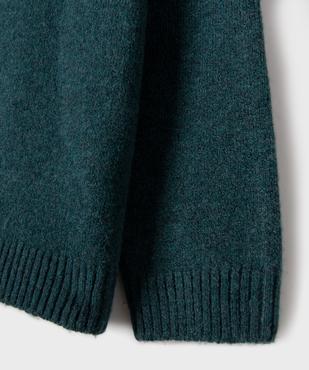Pull à col rond en maille moelleuse et extensible garçon vue2 - GEMO (ENFANT) - GEMO