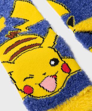 Chaussettes douillettes motif Pikachu garçon - Pokemon vue2 - POKEMON - GEMO