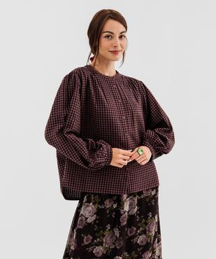 Blouse manches bouffantes femme vue5 - GEMO(FEMME PAP) - GEMO