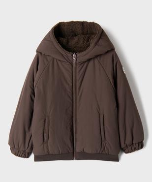 Sweat zippé à capuche réversible garçon vue5 - GEMO (ENFANT) - GEMO