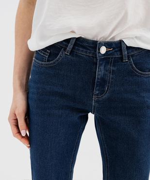 Pantacourt en jean stretch coupe slim femme vue2 - GEMO(FEMME PAP) - GEMO