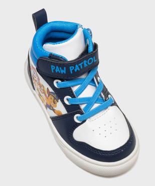 Baskets montantes avec scratch et zip bébé garçon - Pat Patrouille vue5 - PAT PATROUILLE - GEMO