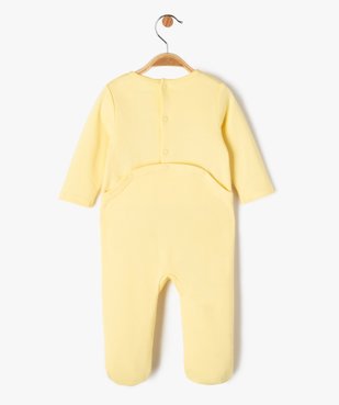 Pyjama dors-bien avec motif exotique bébé garçon vue3 - GEMO 4G BEBE - GEMO