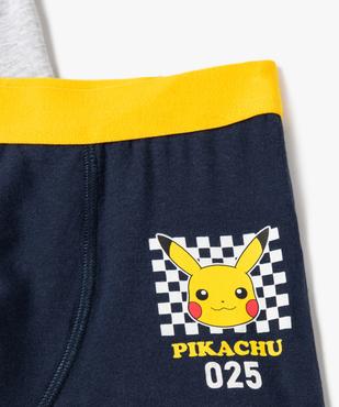 Boxer imprimé avec taille élastique garçon (lot de 2) - Pokemon vue2 - POKEMON - GEMO