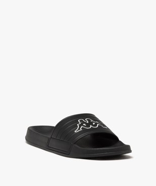 Mules de piscine homme unies à bandeau effet matelassé - Kappa vue2 - KAPPA - GEMO