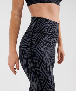 Legging de sport taille haute femme vue4 - GEMO(FEMME PAP) - GEMO