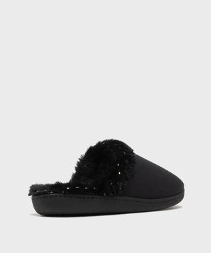 Chaussons mules femme - Isotoner vue4 - ISOTONER - GEMO