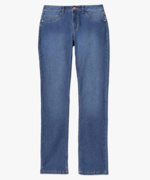 Jean femme coupe Regular stretch vue4 - GEMO 4G FEMME - GEMO