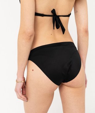 Bas de maillot de bain femme forme culotte vue2 - GEMO 4G FEMME - GEMO