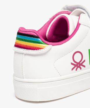 Baskets fille à détails multicolores - Benetton vue6 - BENETTON - GEMO