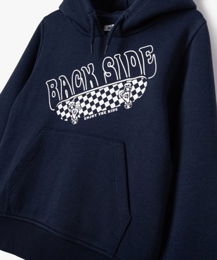Sweat à capuche esprit streetwear garçon vue2 - GEMO (ENFANT) - GEMO