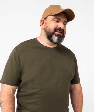 Tee-shirt à manches courtes et col rond homme vue10 - GEMO 4G HOMME - GEMO