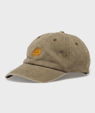 Casquette en toile denim avec soleil brodé femme vue1 - GEMO (ACCESS) - GEMO