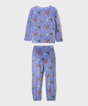 Pyjama en velours doux imprimé fille - Stitch vue3 - LILO & STITCH - GEMO