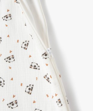 Gigoteuse bébé en gaze de coton spéciale été vue3 - GEMO(BB COUCHE) - GEMO