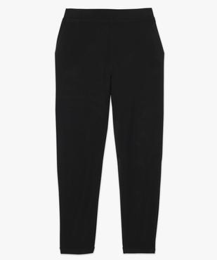 Pantalon 7/8ème uni vue4 - GEMO(FEMME PAP) - GEMO