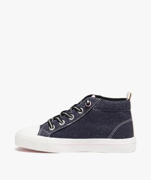 Baskets fille mid-cut déperlantes  vue3 - GEMO (ENFANT) - GEMO