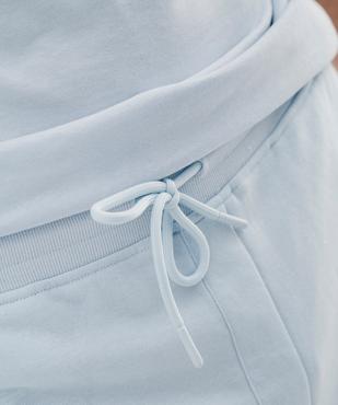 Bermuda en maille French Terry avec taille ajustable homme vue2 - GEMO 4G HOMME - GEMO