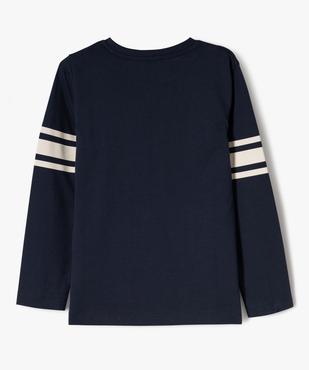 Tee-shirt manches longues imprimé garçon - Camps United vue3 - CAMPS GEMO FOR GOOD - GEMO