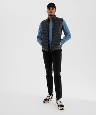 Pull en tricot perlé en coton homme vue5 - GEMO (HOMME) - GEMO