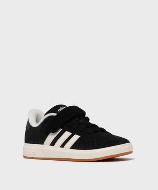 Baskets Grand Court 00s fermeture scratch enfant - Adidas vue2 - ADIDAS - GEMO