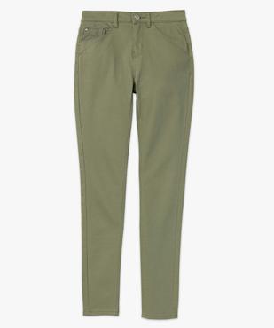 Pantalon coupe Slim taille normale femme vue4 - GEMO 4G FEMME - GEMO