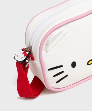 Sac besace zippé à bandoulière sangle fille - Hello Kitty vue3 - HELLO KITTY - GEMO