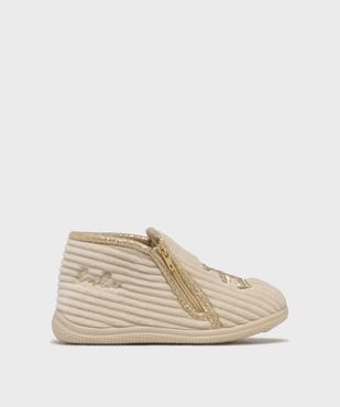Bottillons chaussons zippés fille - LuluCastagnette vue1 - LULUCASTAGNETTE - GEMO