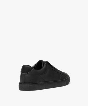 Baskets de ville à lacets unies homme vue4 - URBAN STEPS - GEMO