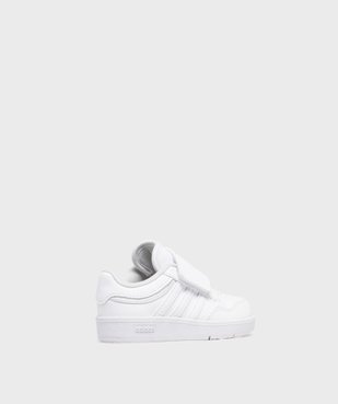 Baskets basses à scratch Hoops garçon - Adidas vue4 - ADIDAS - GEMO