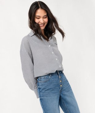 Chemises rayees pour femme