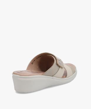 Mules femme confort dessus cuir - 5 Reflex Zones vue4 - 5 REFLEX ZONES - GEMO