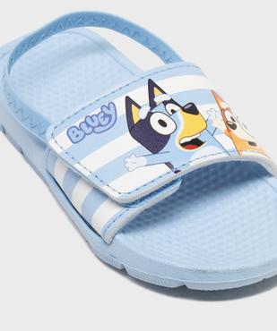 Sandales de plage à scratch et élastique garçon - Bluey vue6 - BLUEY - GEMO
