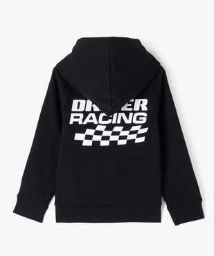 Sweat à capuche avec motif XXL dans le dos garçon vue5 - GEMO (ENFANT) - GEMO
