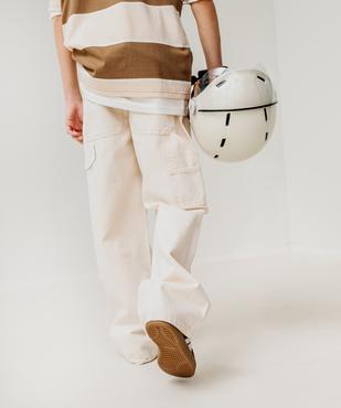 Jean super baggy avec taille ajustable garçon vue5 - GEMO (JUNIOR) - GEMO