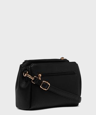 Sac besace multipoche à bandoulière amovible femme vue2 - GEMO (ACCESS) - GEMO