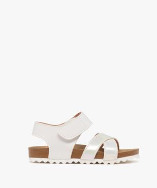 Sandales à brides croisées fermeture scratch fille - Lovely Wings vue1 - LOVELY WINGS - GEMO