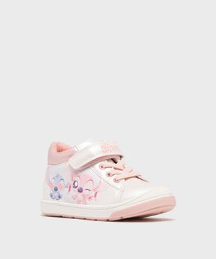 Baskets montantes irisées à scratch bébé fille - Stitch vue2 - LILO & STITCH - GEMO