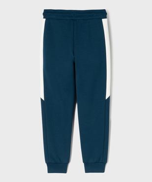 Pantalon de jogging tricolore garçon vue3 - GEMO (ENFANT) - GEMO