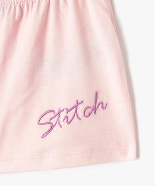Pyjashort à motif Stitch et Angel fille - Disney vue3 - LILO & STITCH - GEMO