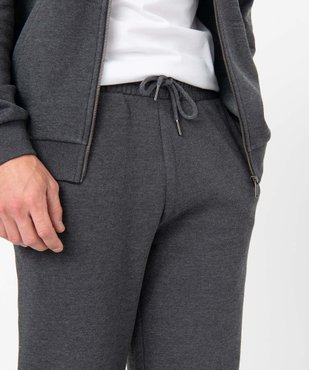 Pantalon de jogging molletonné homme vue2 - GEMO 4G HOMME - GEMO