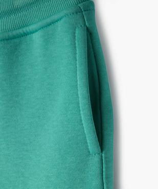 Bermuda en maille avec intérieur molletonné garçon vue11 - GEMO (ENFANT) - GEMO