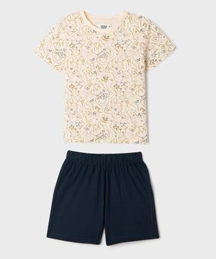 Pyjashort garçon 2 pièces vue1 - GEMO 4G GARCON - GEMO