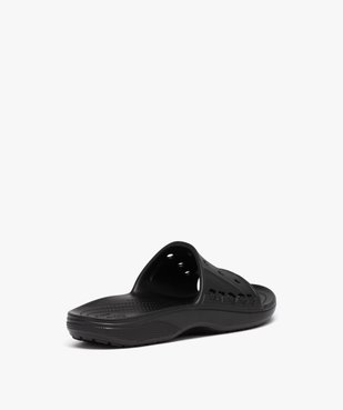 Mules de piscine homme unies avec bandeau perforé - Crocs vue4 - CROCS - GEMO