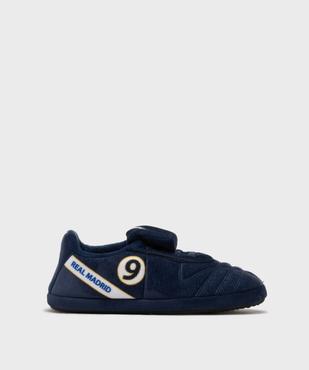 Chaussons inspiration chaussures de foot garçon - Real Madrid vue1 - REAL MADRID - GEMO