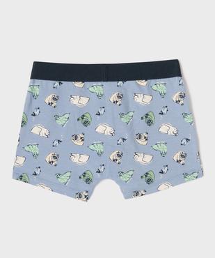 Boxer en coton stretch garçon (lot de 2) vue3 - GEMO 4G GARCON - GEMO