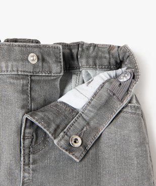Jean stretch délavé bébé garçon - LuluCastagnette vue3 - LULUCASTAGNETTE - GEMO